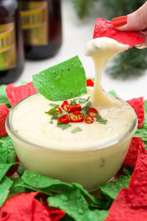 Christmas Appetizer Queso Dip