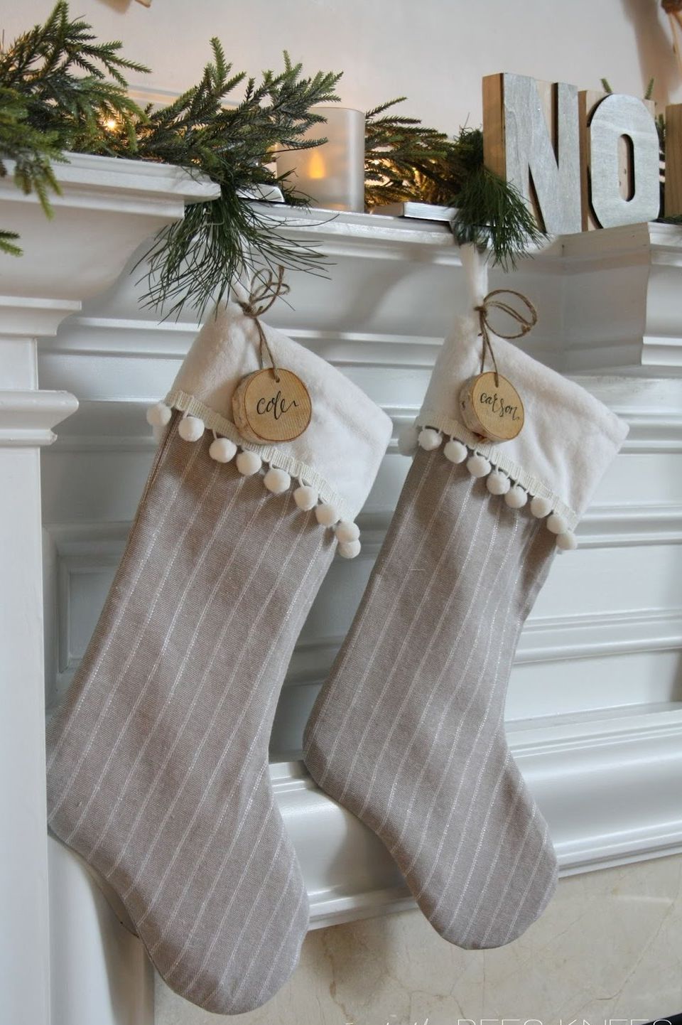  Imperial Home Christmas Stockings, Cute Holiday Decor