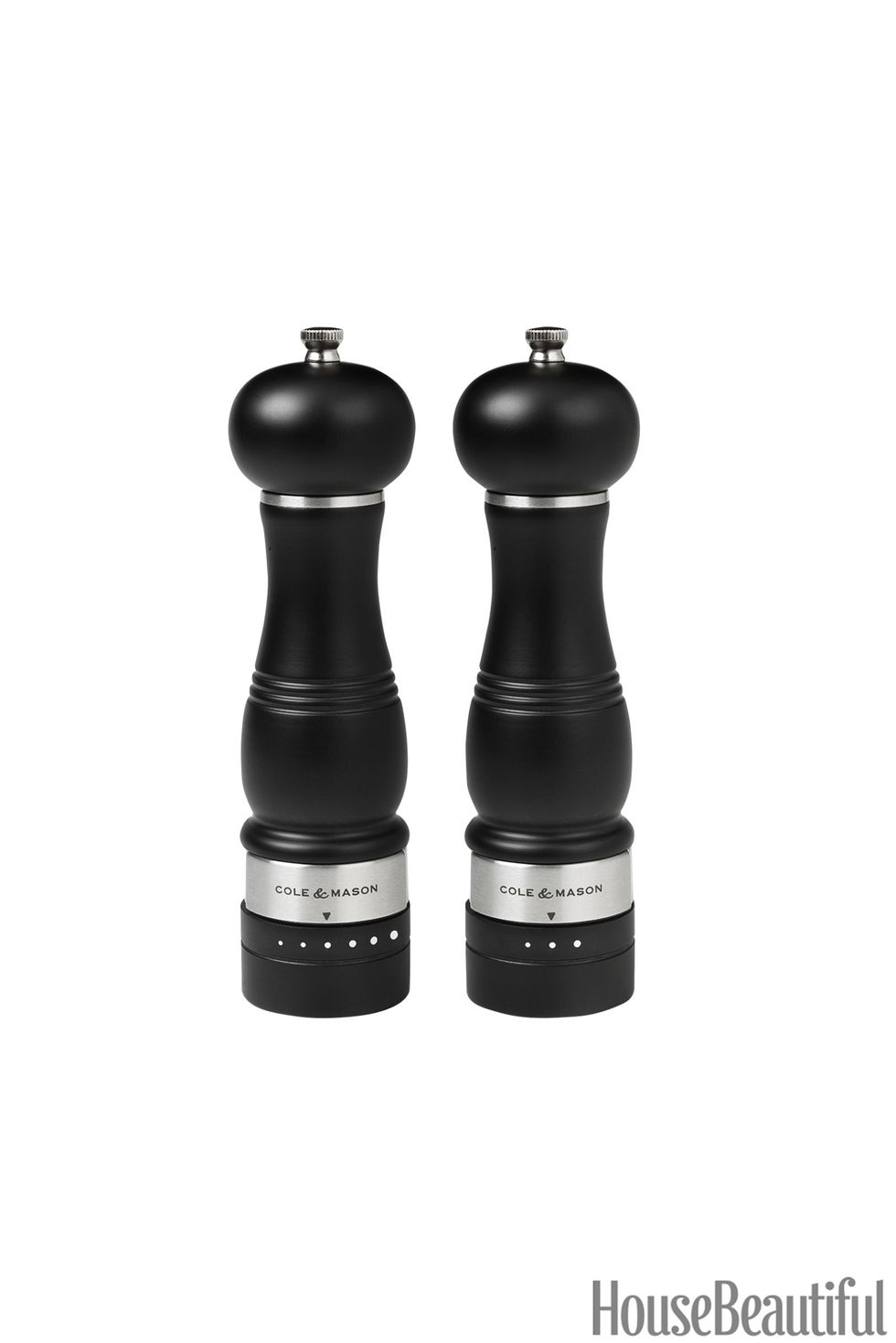 Stainless Steel Combination Salt & Pepper Mill - Cooks' Nook