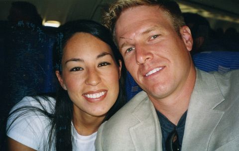 Chip and Joanna Gaines on their honeymoon