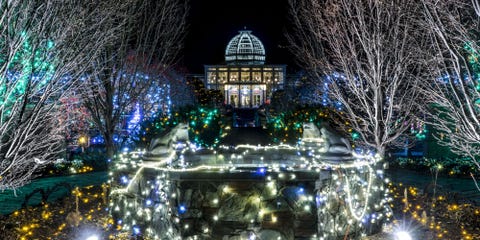 9 botanical gardens that are more beautiful at night gingerbread house plan