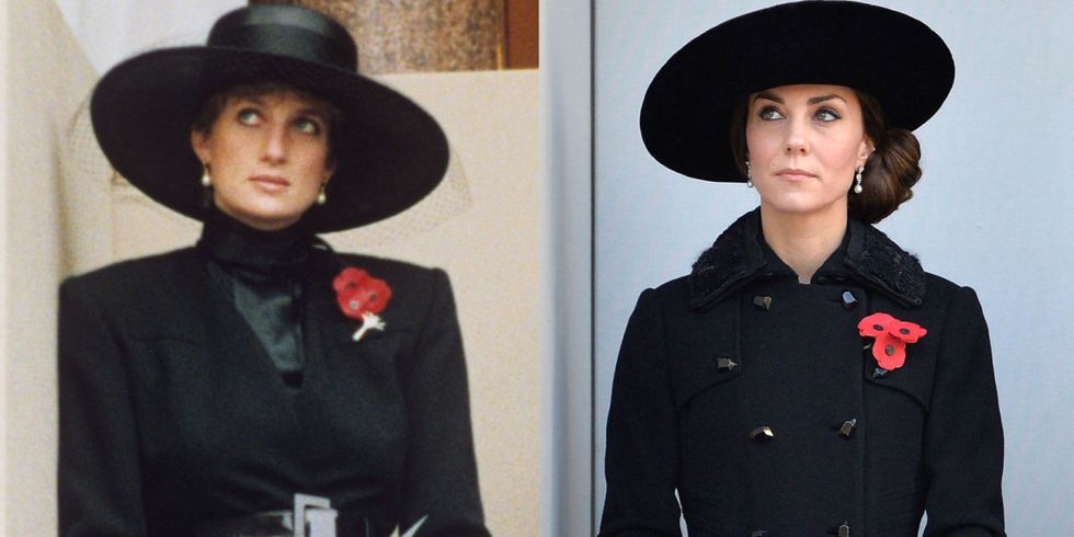 Diana and Kate Remembrance Sunday