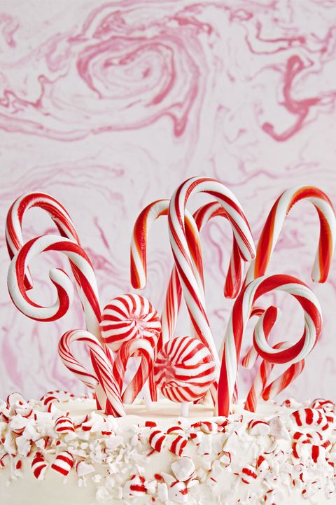 candy cane cake