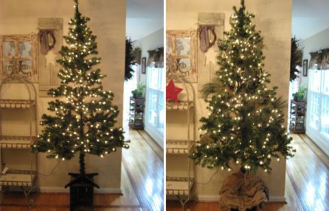 How to Make a Fake Tree Look Realistic - Bless'er House