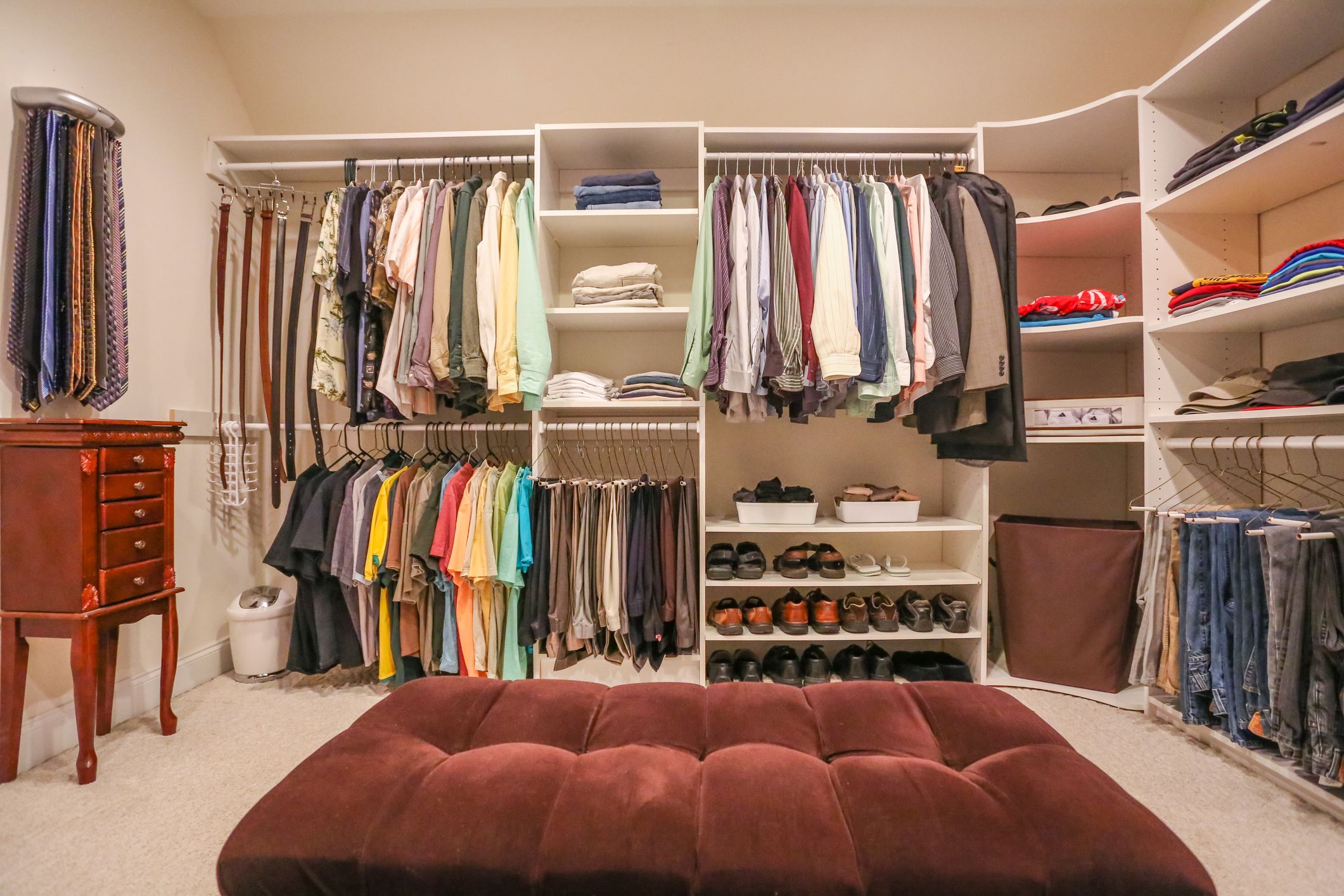 A Walk In Closet Is A Waste Of Space