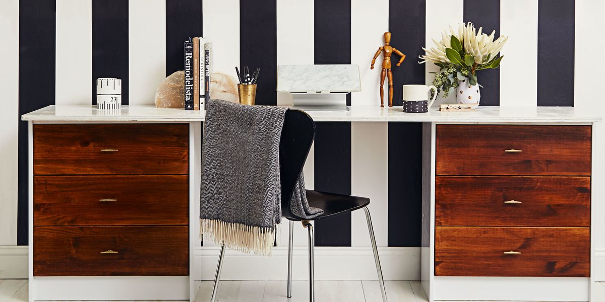 Try This IKEA Hack To Create Beautiful Built-In Storage Under Your