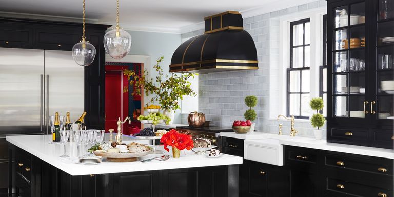 10 black kitchen cabinet ideas - black cabinetry and cupboards