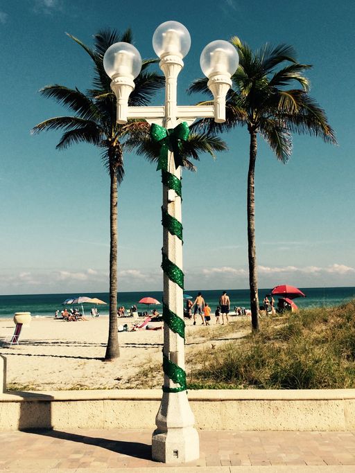 Florida Beach Christmas