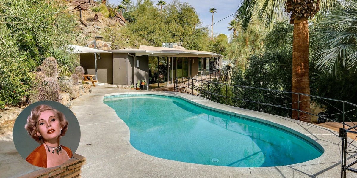 Zsa Zsa Gabor's Palm Springs House Is for Sale