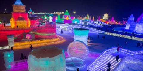 Harbin International Snow And Ice Festival 2017 Chinese City Image