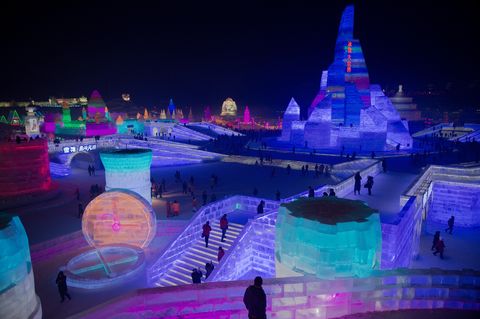 Harbin International Snow and Ice Festival 2017 - Chinese Ice City ...