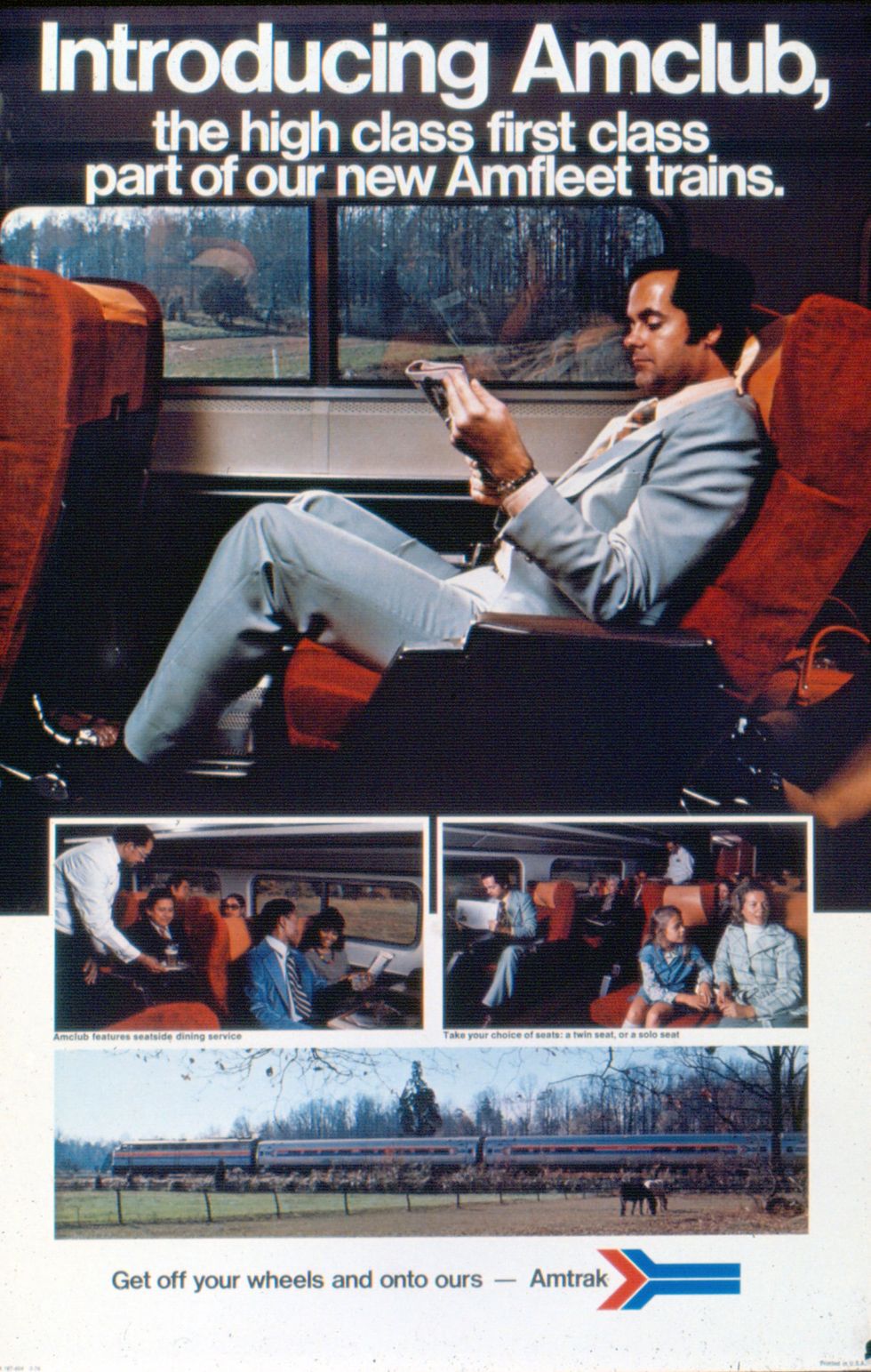 Retro Amtrak Photos - Amtrak Pictures From the 1970s