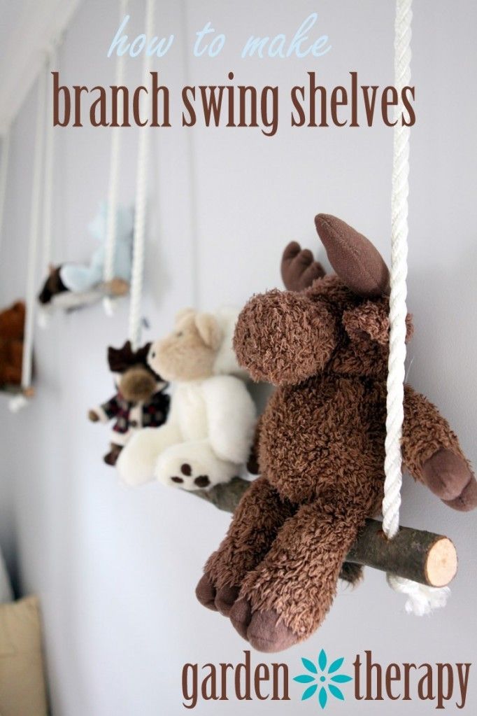 How To - DIY Stuffed Animal Storage Swing