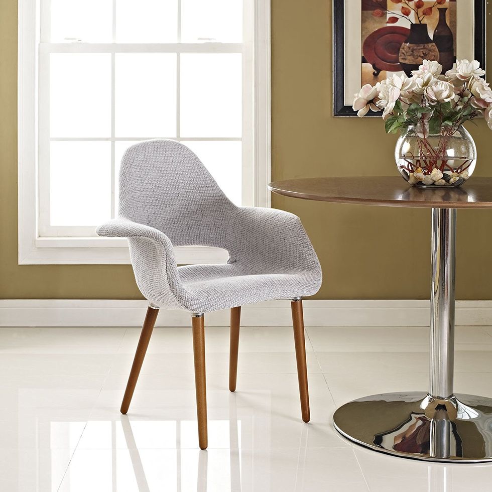 Chair, Furniture, Product, Room, Interior design, Table, Beige, Material property, Floor, Slipcover, 