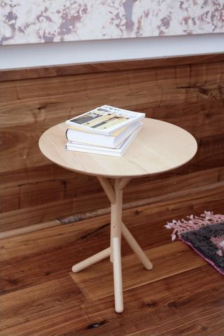 Furniture, Table, Coffee table, Wood, Interior design, Plywood, Floor, End table, Hardwood, Room, 