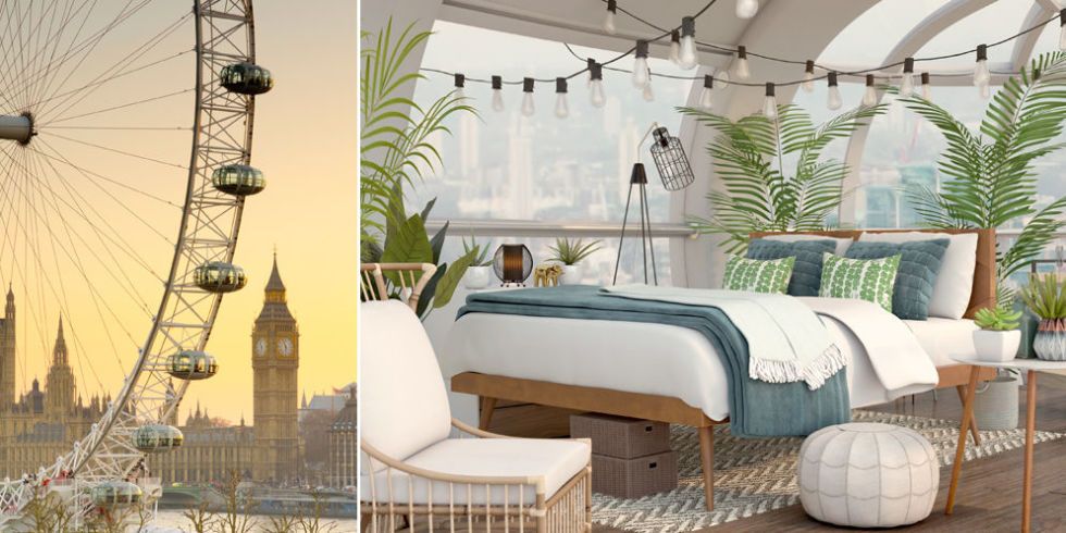 TripAdvisor and Wayfair's contest to win an overnight stay inside the London Eye