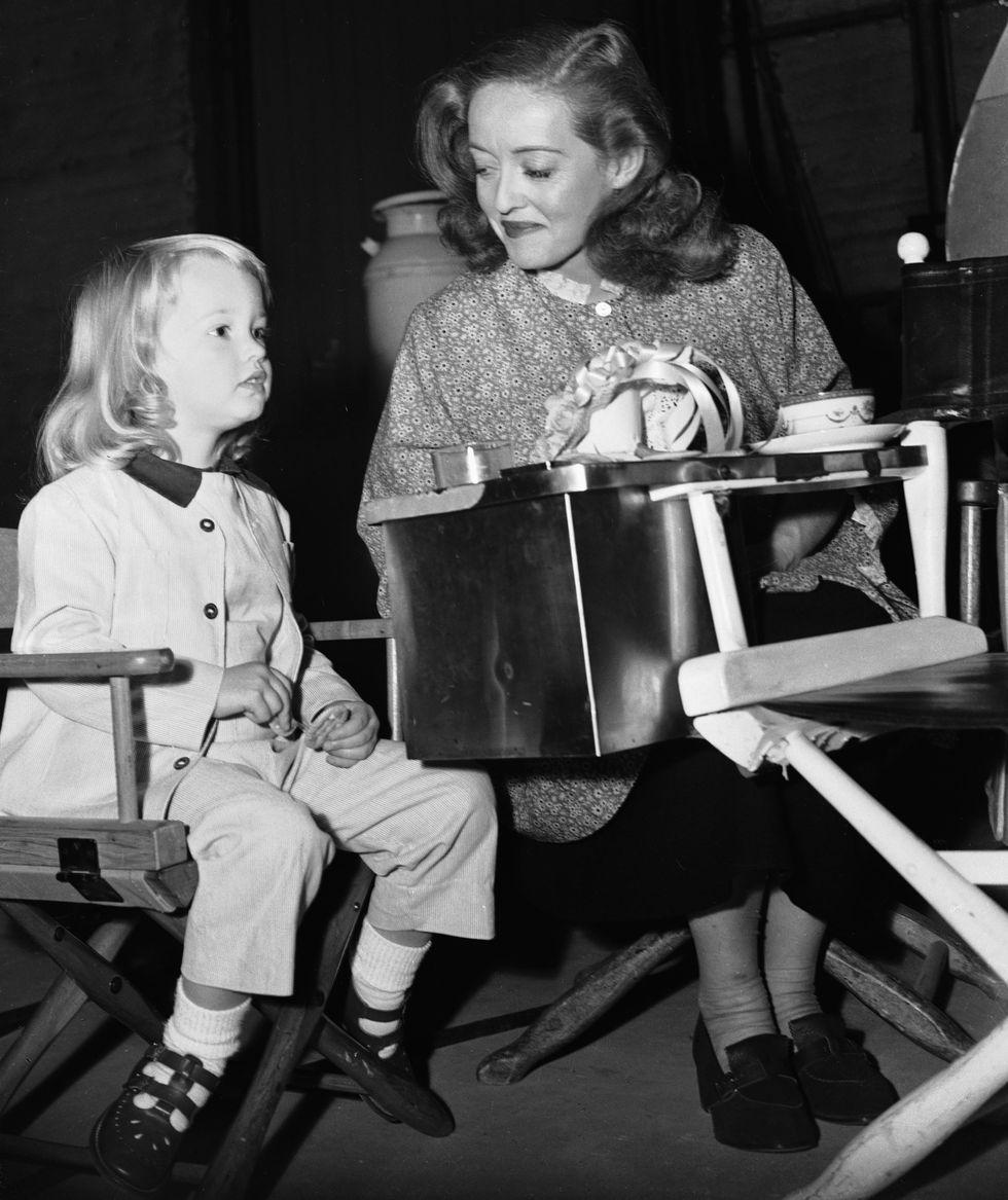 Bette Davis and daughter