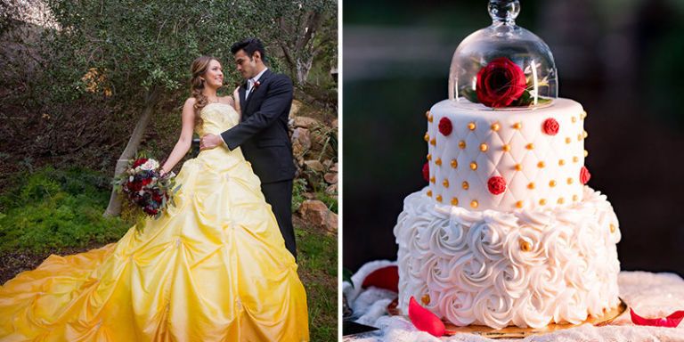 "Beauty and the Beast" Wedding - Disney Princess Wedding  