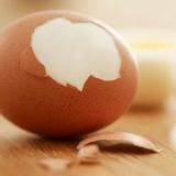 Egg peel trick