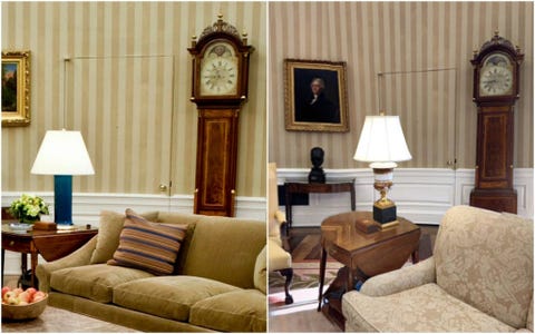 Oval Office Renovation The White House Redesign Oval Office