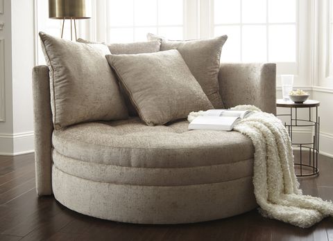 Furniture, Couch, Room, Chair, Interior design, Slipcover, Beige, studio couch, Living room, Comfort, 