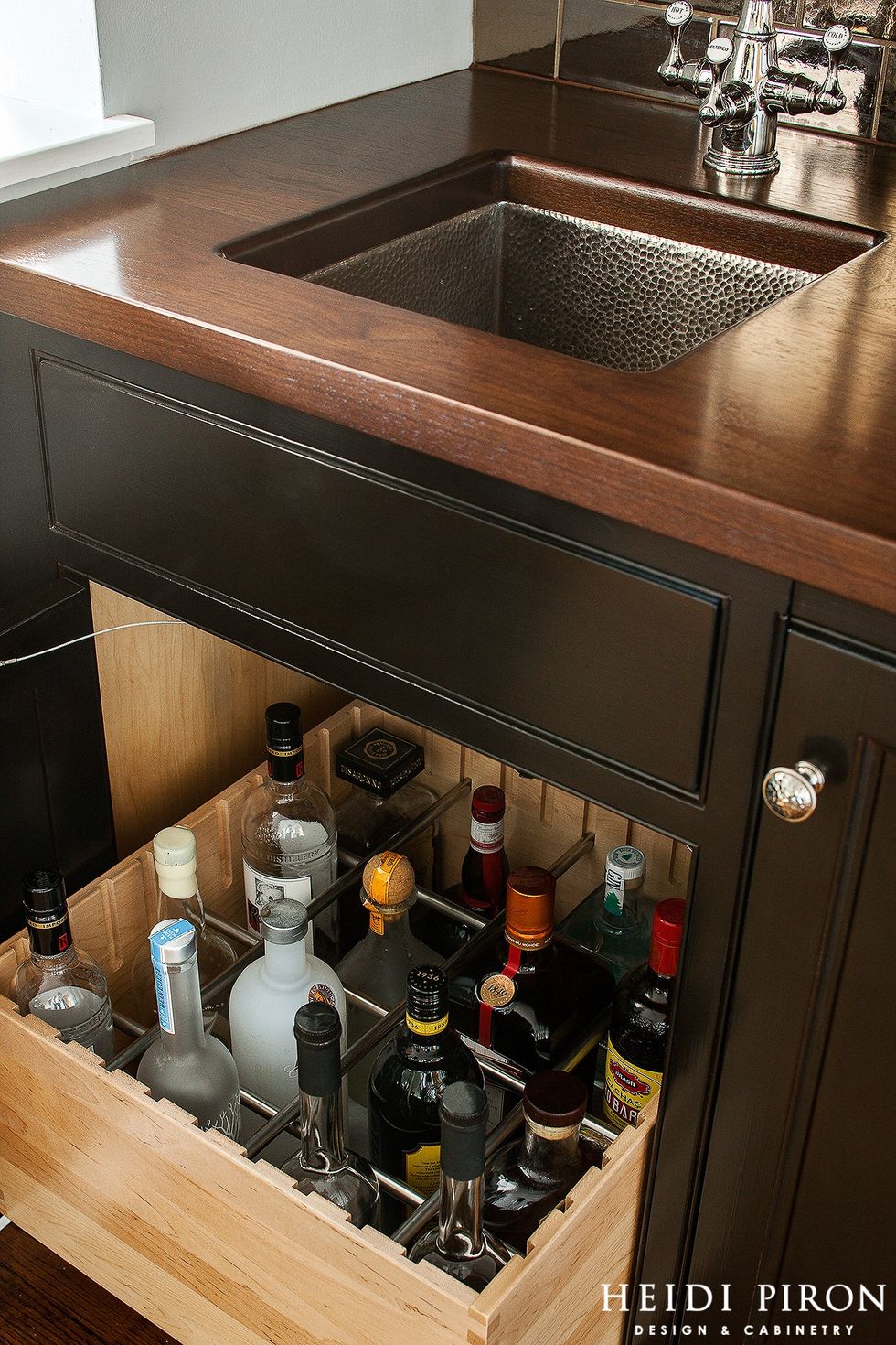 Wood K-Cup Drawer Insert for an 18 Base Cabinet