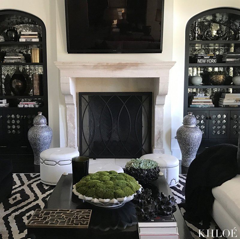 khloe kardashian living room