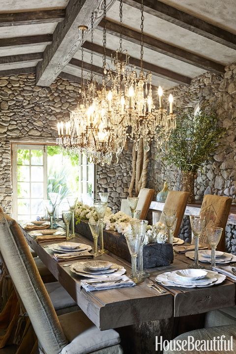 stone dining room by wendy owen
