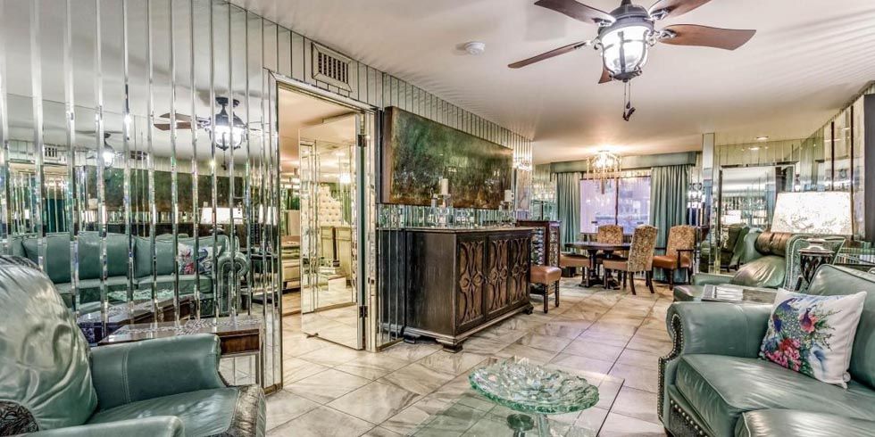 Mirrored Condo In Phoenix Home Covered In Mirrors