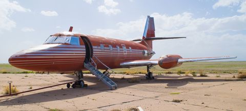 Elvis Presley private jet