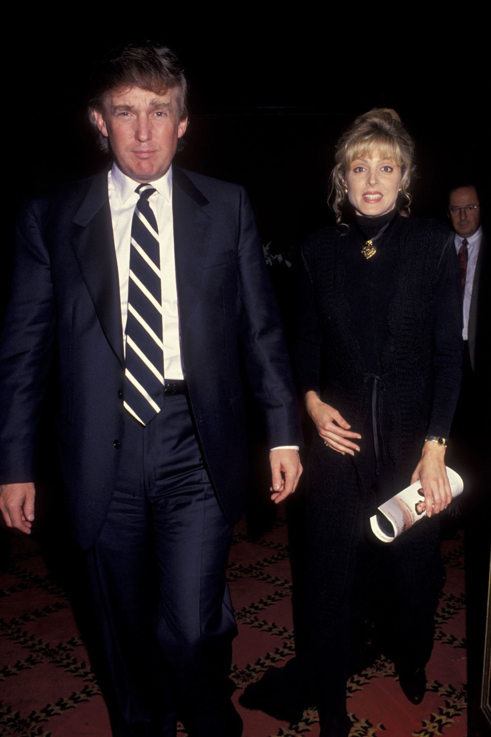 Donald Trump and Marla Maples