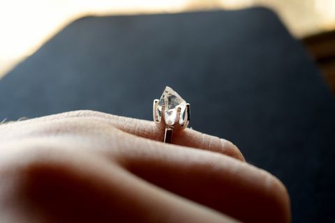raw diamond