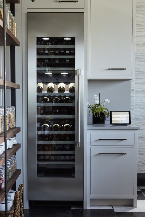 <p>The new <a href="http://www.thermador.com/refrigeration/wine-refrigerators/t24iw800sp-24-inch-builtin-wine-preservation-column" target="_blank">Thermador 24" Wine Column</a> has&nbsp;<em data-verified="redactor" data-redactor-tag="em">three</em><span class="redactor-invisible-space" data-verified="redactor" data-redactor-tag="span" data-redactor-class="redactor-invisible-space"> zones, so you can customize your storage more closely by varietal, not just color. And since it can store up to 98&nbsp;bottles, you won't have to run out before your next dinner party.&nbsp;</span></p><p><span data-redactor-tag="span" data-verified="redactor"></span></p>
