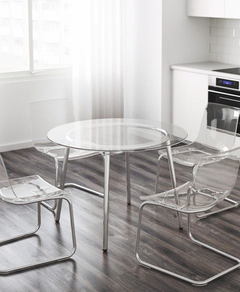 Ikea Round Glass Table Top / Round Glass Dining Table Set Canada