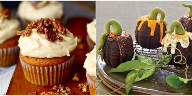 15 Best Pumpkin Cupcake Recipes - How to Make Pumpkin Cupcakes