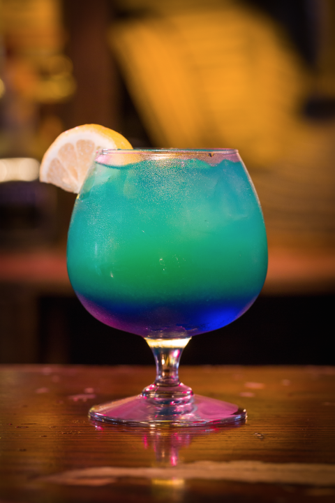 pretty halloween cocktails