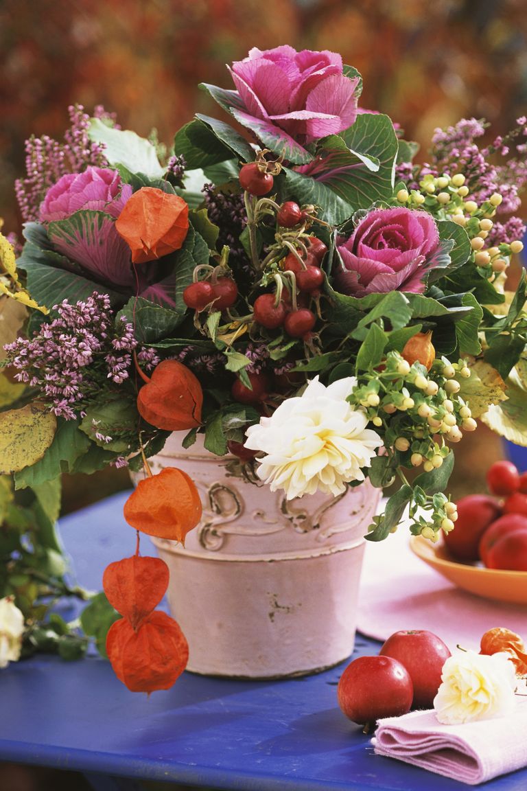 30 Fall Flower Arrangements - Ideas for Fall Table Centerpieces