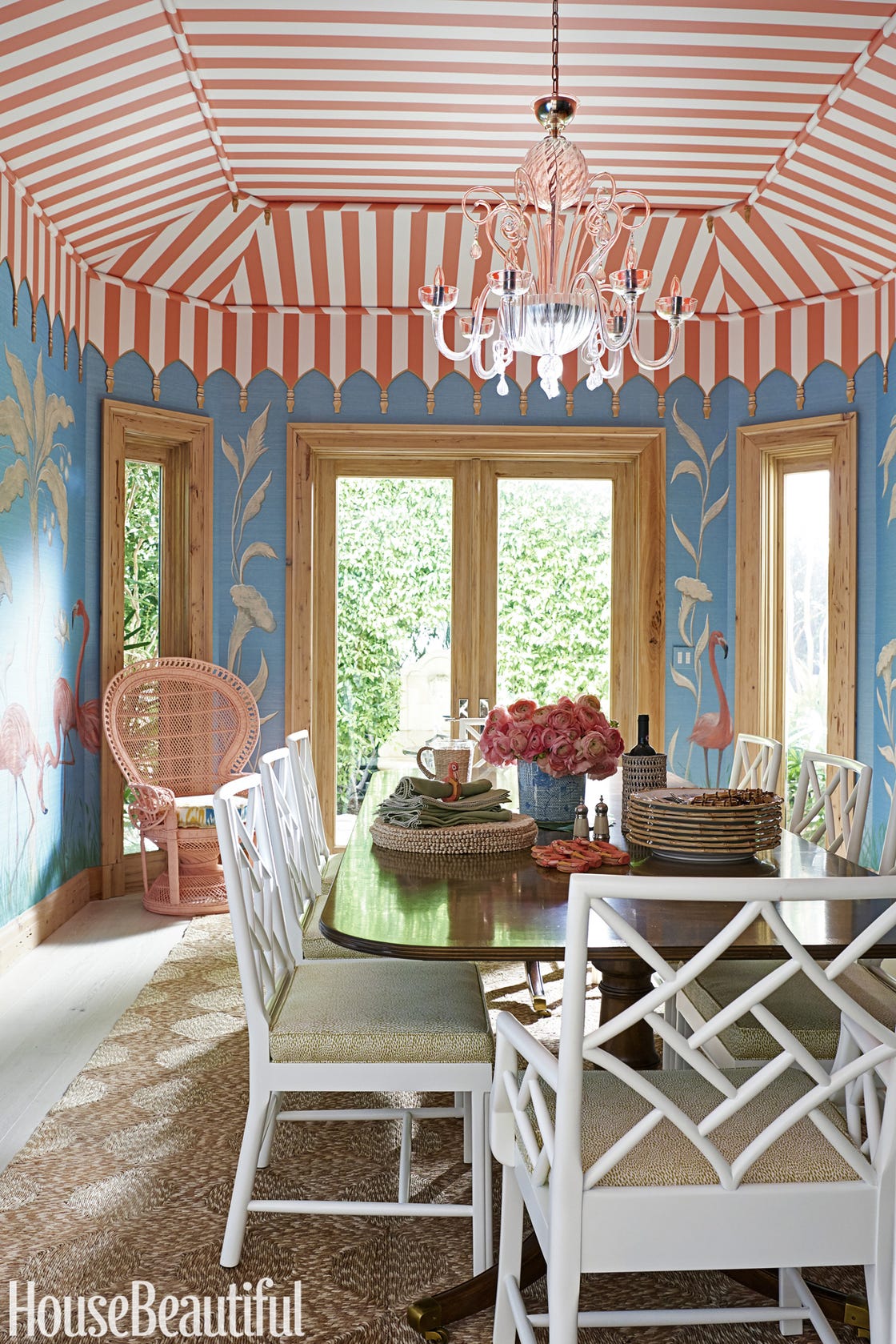 room, furniture, ceiling, interior design, property, building, dining room, home, table, turquoise,