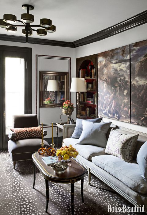 10 Stylish Gray Living Room Ideas - Decorating Living Rooms with Gray