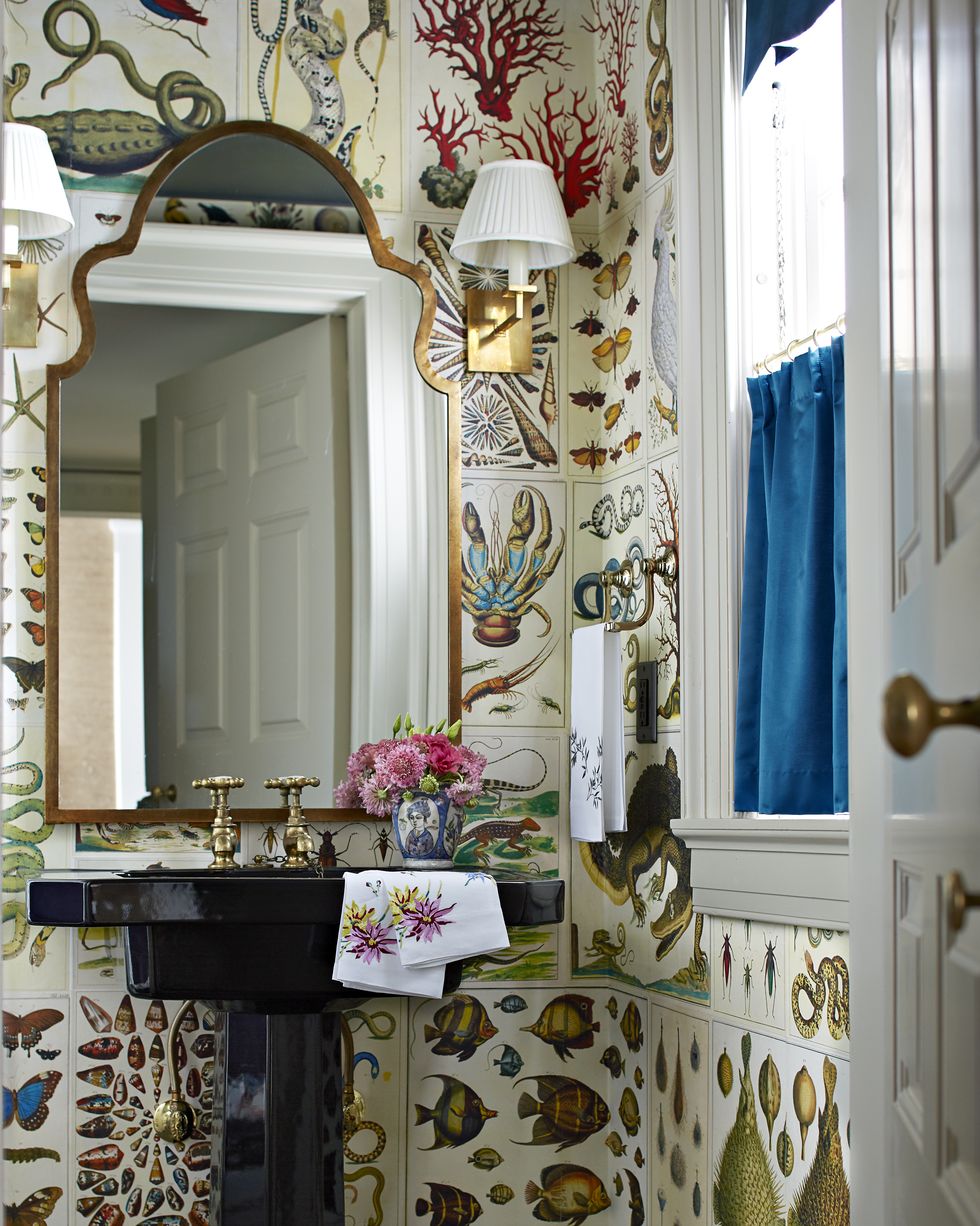 janet gridley powder room