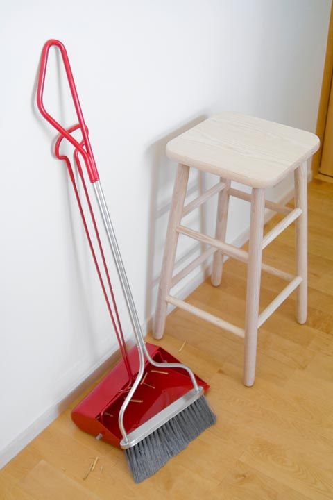 Floor, Household cleaning supply, Flooring, Mop, Household supply, Room, Tool, Ladder, 