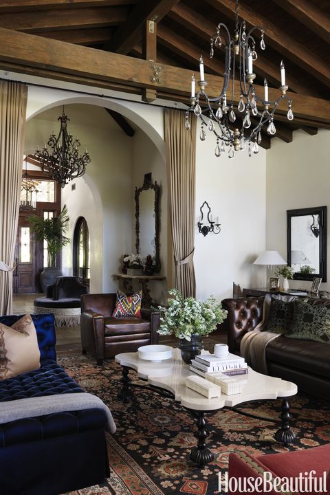 A Santa Barbara House Gets a Luxe Look - Christina Rottman Decorates a ...
