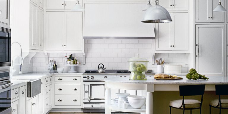 10 white kitchen design ideas - decorating white kitchens