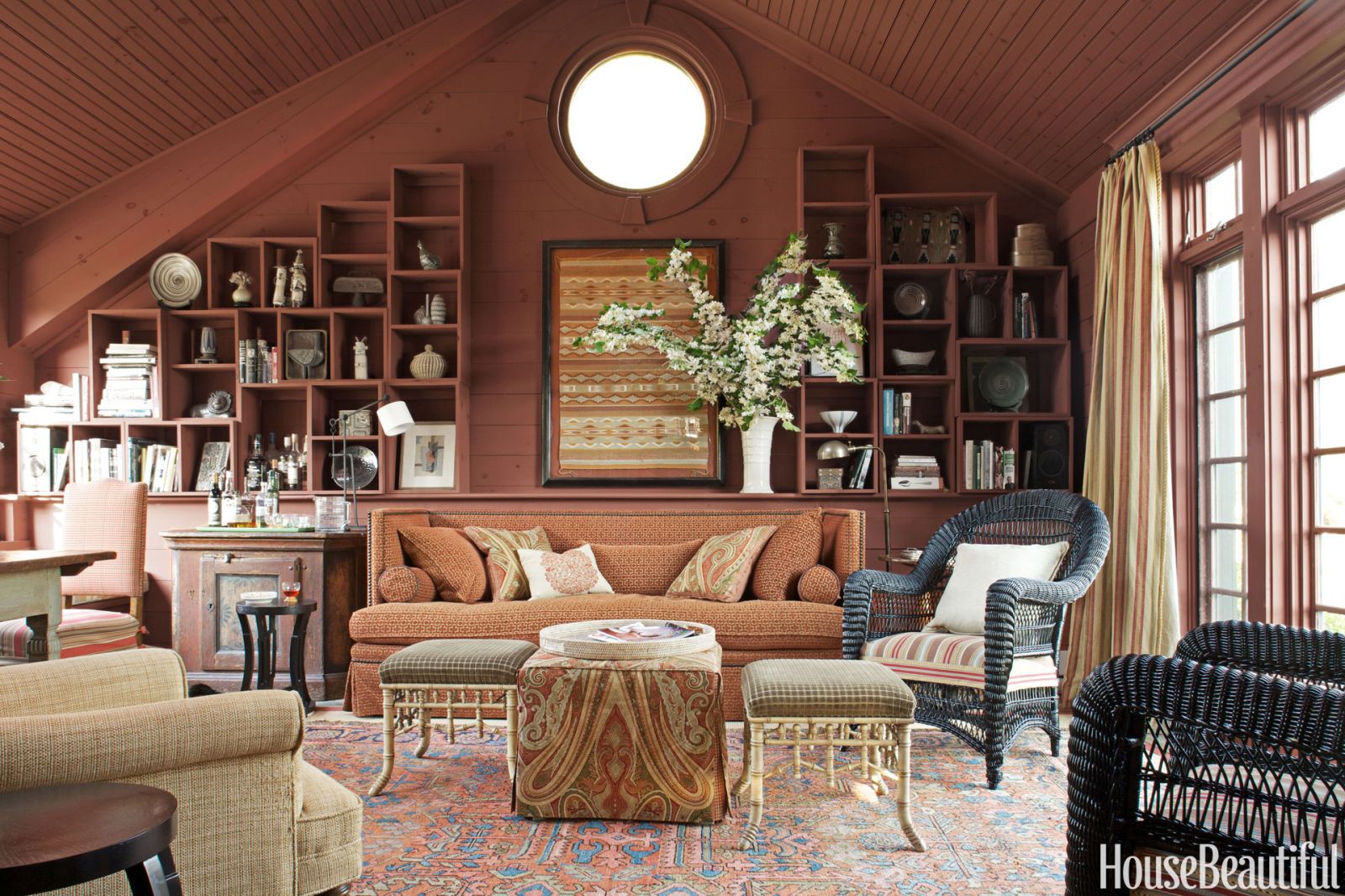 Marsala Color Rooms Pantone Of The Year 2017