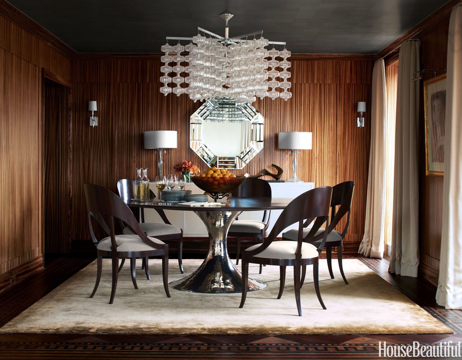 elegant chandeliers dining room