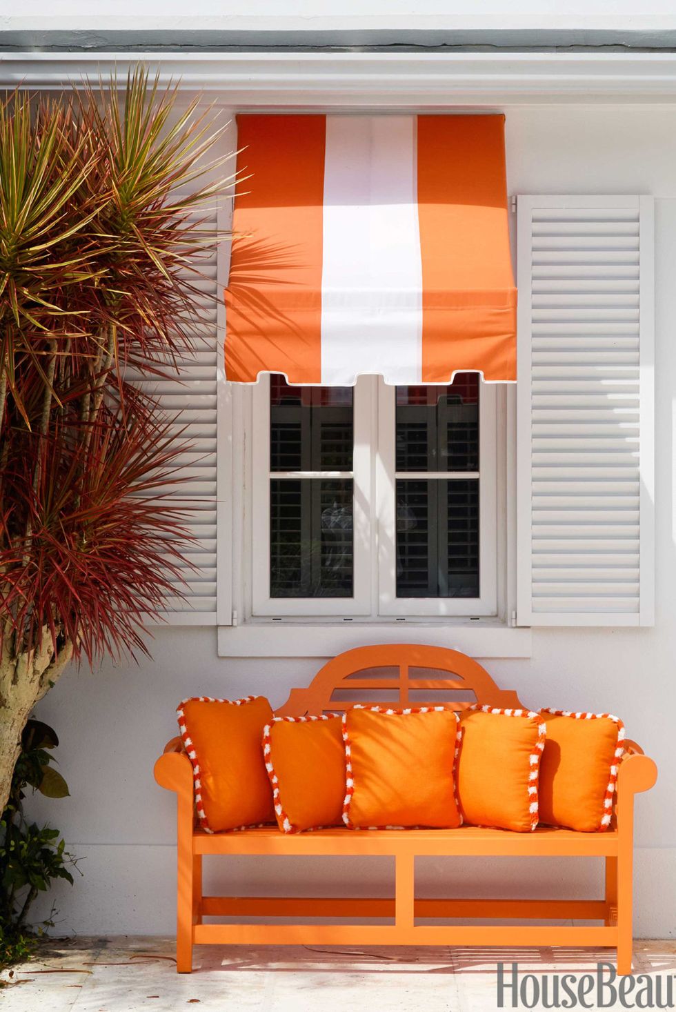 Orange Interior Paint at