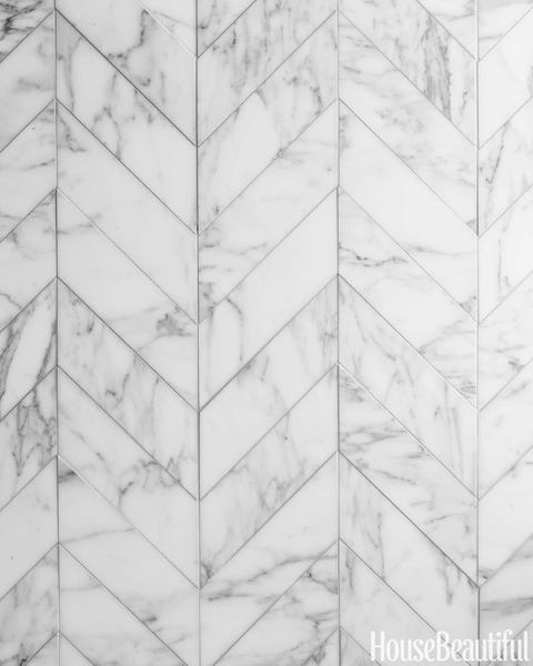 chevron backsplash