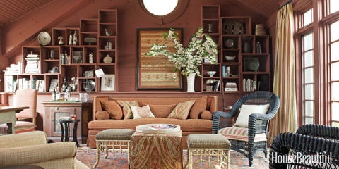 Cozy Decorating Ideas Rooms Cathedral Ceiling Family Room