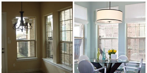 Before And After Room Transformations Amazing Makeovers Small Dining Room Makeover