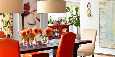 Inside a Connecticut Lake House With Stunning Color